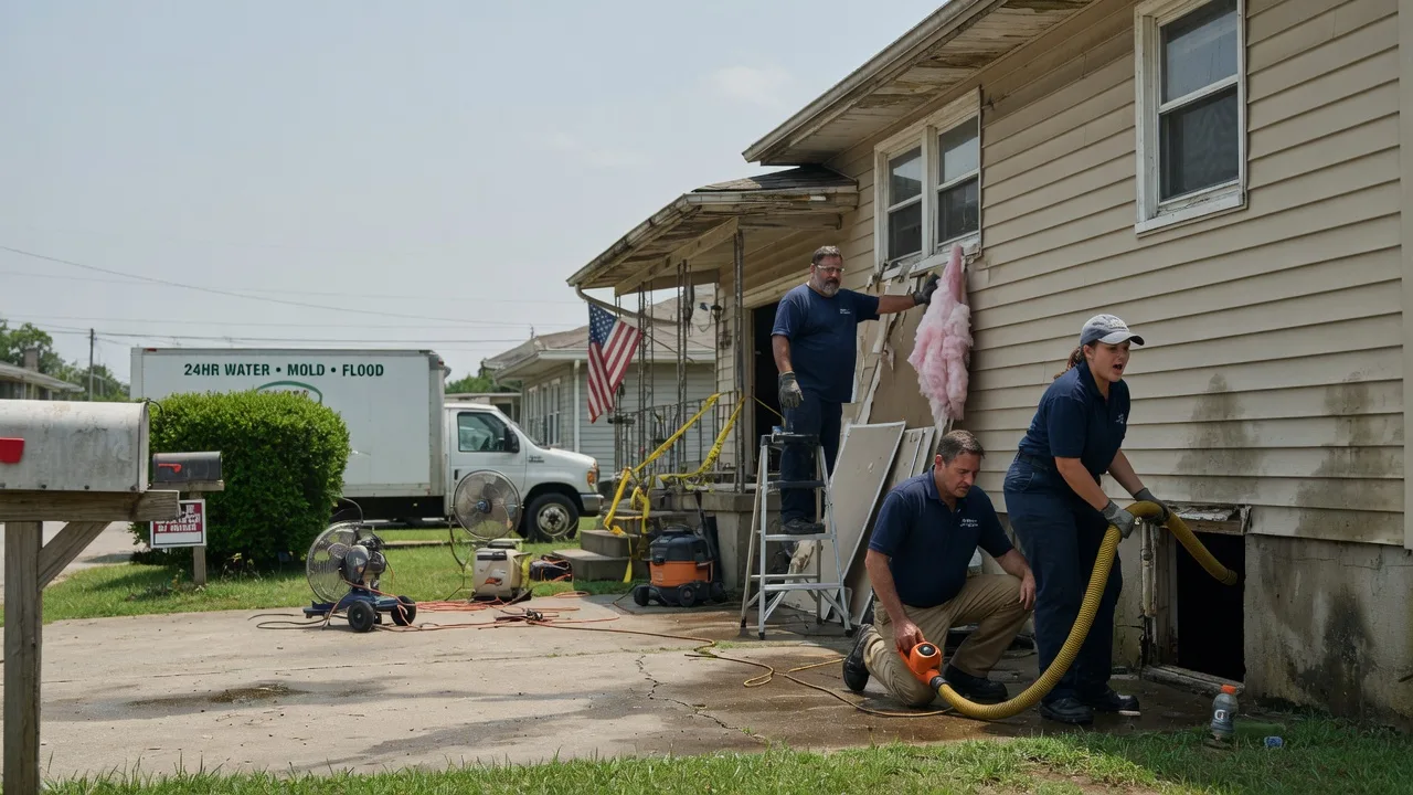 Water Damage Repair in Langsville, OH near me